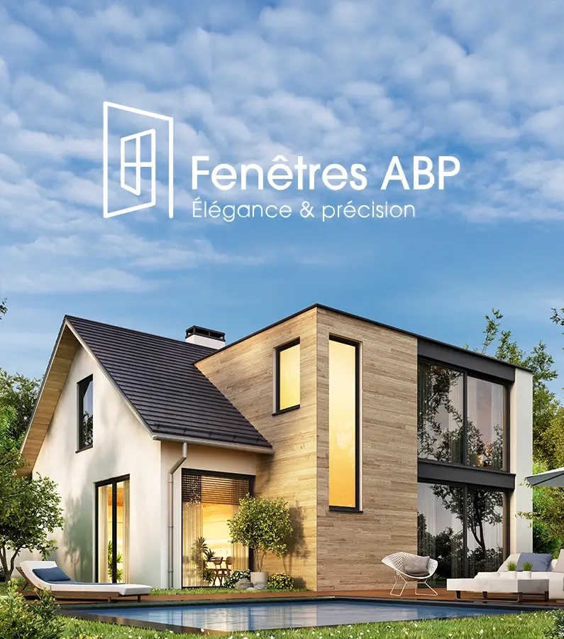 Illustration de maison equipée avec fenêtres ABP